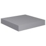 Schwimmende Wandregale 2 Stück MDF grau 23x23,5x3,8 cm von vidaXL, Regale und Regale - Ref: Foro24-323845, Preis: 24,18 €, Ra...