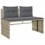 Garden sofa set 4 pieces with gray synthetic rattan cushions by , Garden sets - Ref: Foro24-4003883, Price: 287,46 €, Discoun...