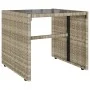 Garden sofa set 4 pieces with gray synthetic rattan cushions by , Garden sets - Ref: Foro24-4003883, Price: 287,46 €, Discoun...