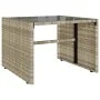Garden sofa set 4 pieces with gray synthetic rattan cushions by , Garden sets - Ref: Foro24-4003883, Price: 287,46 €, Discoun...