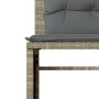 Garden sofa set 4 pieces with gray synthetic rattan cushions by , Garden sets - Ref: Foro24-4003883, Price: 287,07 €, Discoun...