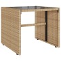 Garden sofa set with 4-piece synthetic rattan beige cushions by , Garden sets - Ref: Foro24-4003881, Price: 287,07 €, Discoun...