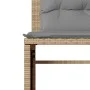 Garden sofa set with 4-piece synthetic rattan beige cushions by , Garden sets - Ref: Foro24-4003881, Price: 287,46 €, Discoun...