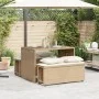 3-piece garden dining set with beige synthetic rattan cushions by , Garden sets - Ref: Foro24-4003906, Price: 246,42 €, Disco...