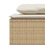 Garten-Essgruppe 3-teilig mit Kissen aus synthetischem Rattan in Beige. von , Gartensets - Ref: Foro24-4003906, Preis: 246,42...