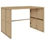 3-piece garden dining set with beige synthetic rattan cushions by , Garden sets - Ref: Foro24-4003906, Price: 246,42 €, Disco...