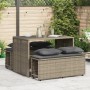 Set comedor de jardín 3 piezas con cojines ratán sintético gris de , Conjuntos de jardín - Ref: Foro24-4003904, Precio: 245,7...