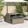 3-piece garden dining set with gray synthetic rattan cushions by , Garden sets - Ref: Foro24-4003904, Price: 245,82 €, Discou...
