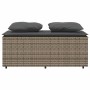 Set comedor de jardín 3 piezas con cojines ratán sintético gris de , Conjuntos de jardín - Ref: Foro24-4003904, Precio: 245,7...