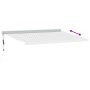 Einziehbares Markisendach aus Aluminium und Stoff in Anthrazitgrau und Weiß, 4,5x3 m. von , Markisen - Ref: Foro24-3216136, P...