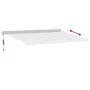 Toldo retráctil aluminio y tela gris antracita y blanco 4,5x3 m de , Toldos - Ref: Foro24-3216136, Precio: 737,50 €, Descuent...