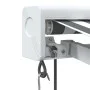 Toldo retráctil aluminio y tela gris antracita y blanco 4,5x3 m de , Toldos - Ref: Foro24-3216136, Precio: 737,50 €, Descuent...