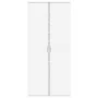 Engineered wood shoe cabinet in white, 80x39x178 cm by , Shoe racks and shoe organizers - Ref: Foro24-3276672, Price: 198,20 ...