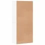 Engineered wood shoe cabinet in white, 80x39x178 cm by , Shoe racks and shoe organizers - Ref: Foro24-3276672, Price: 198,20 ...