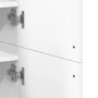 Engineered wood shoe cabinet in white, 80x39x178 cm by , Shoe racks and shoe organizers - Ref: Foro24-3276672, Price: 198,20 ...