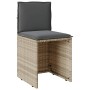 Gartenmöbel-Set 3-teilig aus synthetischem Rattan mit grauen Kissen von , Gartensets - Ref: Foro24-4003874, Preis: 198,37 €, ...