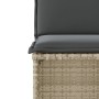 Gartenmöbel-Set 3-teilig aus synthetischem Rattan mit grauen Kissen von , Gartensets - Ref: Foro24-4003874, Preis: 198,37 €, ...