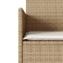2-seater garden sofa with table and beige PE rattan cushions by , Outdoor sofas - Ref: Foro24-4003888, Price: 140,72 €, Disco...