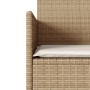 Zweier-Gartensofa mit Tisch und Kissen aus beigem PE-Rattan. von , Outdoor-Sofas - Ref: Foro24-4003888, Preis: 143,37 €, Raba...