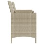 Garden sofa 2 seats with table and stools in light gray PE rattan by , Outdoor sofas - Ref: Foro24-4003895, Price: 206,89 €, ...
