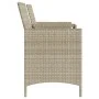 Garden sofa 2 seats with table and stools in light gray PE rattan by , Outdoor sofas - Ref: Foro24-4003895, Price: 190,56 €, ...