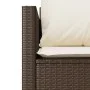 Garden chairs and table with cushions 3 pieces brown PE rattan by , Garden sets - Ref: Foro24-4003897, Price: 237,03 €, Disco...