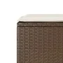 Garden chairs and table with cushions 3 pieces brown PE rattan by , Garden sets - Ref: Foro24-4003897, Price: 237,03 €, Disco...