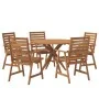 Gartenset mit 6 Massivholzstücken aus Akazie von , Gartensets - Ref: Foro24-3283567, Preis: 537,14 €, Rabatt: %