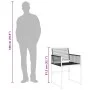5-teiliges Gartensitzgruppen-Set aus schwarzem Kunststoff-Rattan von , Gartensets - Ref: Foro24-3295048, Preis: 329,24 €, Rab...