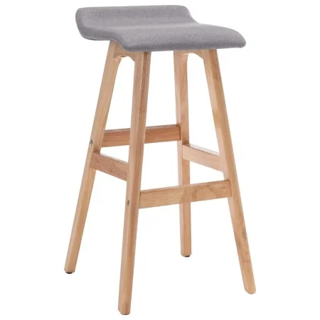 Hocker aus hellgrauem Stoff für die Küche von , Küchenhocker - Ref: Foro24-249575, Preis: 80,95 €, Rabatt: %