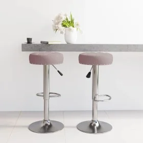 Kitchen stools 2 units in gray taupe fabric by , Kitchen stools - Ref: Foro24-332980, Price: 107,88 €, Discount: %