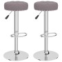 Küchenhocker, 2 Stück, grauer Taupé-Stoff. von , Küchenhocker - Ref: Foro24-332980, Preis: 110,23 €, Rabatt: %