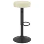 Küchenhocker, 2 Stück, cremefarbenes Samtgewebe. von , Küchenhocker - Ref: Foro24-332994, Preis: 108,98 €, Rabatt: %