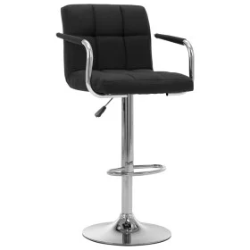 Black fabric kitchen bar stool by , Kitchen stools - Ref: Foro24-283415, Price: 96,85 €, Discount: %