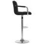 Barhocker aus schwarzem Stoff für die Küchentheke von , Küchenhocker - Ref: Foro24-283415, Preis: 96,85 €, Rabatt: %