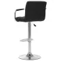 Barhocker aus schwarzem Stoff für die Küchentheke von , Küchenhocker - Ref: Foro24-283415, Preis: 96,85 €, Rabatt: %