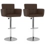 Küchenhocker 2 Stück Kunstleder Braun von , Küchenhocker - Ref: Foro24-323656, Preis: 153,21 €, Rabatt: %