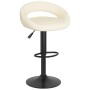 Küchenhocker, 2 Stück, cremefarbenes Samtgewebe. von , Küchenhocker - Ref: Foro24-333268, Preis: 138,23 €, Rabatt: %