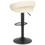 Küchenhocker, 2 Stück, cremefarbenes Samtgewebe. von , Küchenhocker - Ref: Foro24-333268, Preis: 138,23 €, Rabatt: %