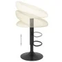 Küchenhocker, 2 Stück, cremefarbenes Samtgewebe. von , Küchenhocker - Ref: Foro24-333268, Preis: 137,34 €, Rabatt: %