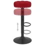 Küchenhocker, 2 Stück, Samt, Weinrot von , Küchenhocker - Ref: Foro24-333001, Preis: 109,31 €, Rabatt: %