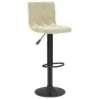 Küchenhocker, 2 Stück, cremefarbenes Samtgewebe. von , Küchenhocker - Ref: Foro24-333730, Preis: 126,99 €, Rabatt: %