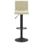 Küchenhocker, 2 Stück, cremefarbenes Samtgewebe. von , Küchenhocker - Ref: Foro24-333730, Preis: 126,99 €, Rabatt: %