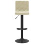 Küchenhocker, 2 Stück, cremefarbenes Samtgewebe. von , Küchenhocker - Ref: Foro24-333730, Preis: 129,39 €, Rabatt: %