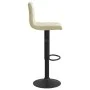 Küchenhocker, 2 Stück, cremefarbenes Samtgewebe. von , Küchenhocker - Ref: Foro24-333730, Preis: 126,99 €, Rabatt: %