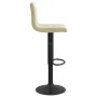 Küchenhocker, 2 Stück, cremefarbenes Samtgewebe. von , Küchenhocker - Ref: Foro24-333730, Preis: 129,39 €, Rabatt: %