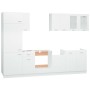 7-teiliges Küchenmöbelset aus weißem Ingenieurholz von , Küchenschränke - Ref: Foro24-3067639, Preis: 572,25 €, Rabatt: %