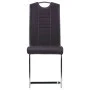 Schwebende Esszimmerstühle, 2 Stück, Kunstleder, Braun. von , Essstühle - Ref: Foro24-281775, Preis: 139,43 €, Rabatt: %