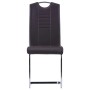 Schwebende Esszimmerstühle, 2 Stück, Kunstleder, Braun. von , Essstühle - Ref: Foro24-281775, Preis: 135,22 €, Rabatt: %