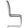 Schwebende Esszimmerstühle, 2 Stück, Kunstleder, Braun. von , Essstühle - Ref: Foro24-281775, Preis: 135,22 €, Rabatt: %